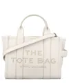 Marc Jacobs The Tote Small Handbag In Beige