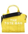 Marc Jacobs The Small Tote Canvas Bag In Yellow