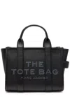 Marc Jacobs The Leather Small Tote Black Handbag In Black