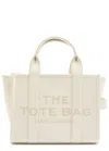 Marc Jacobs The Tote Small Leather Tote In White