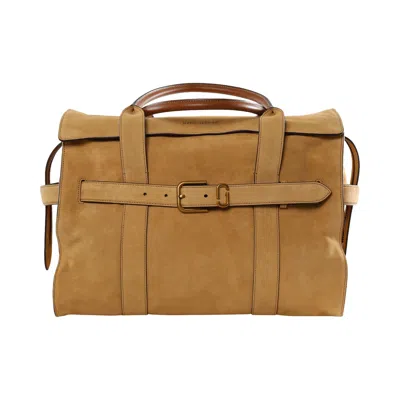 Pre-owned Marc Jacobs The Tote Suede Dakota 'sahara' | Brown | Women's Size Onesize