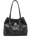 Marc Jacobs Leather Shoulder Bag With Chain And Straps In Black