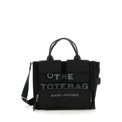 Marc Jacobs The Travel Tote Tote In Black Cotton