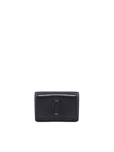 Marc Jacobs The Trifold Mini Wallet In Black