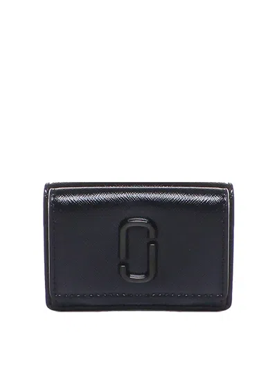 Marc Jacobs The Trifold Mini Wallet In Black
