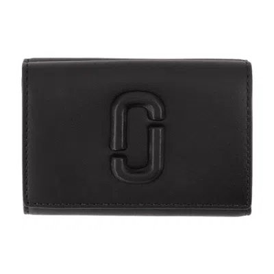 Marc Jacobs The Trifold Wallet - Leather - Black