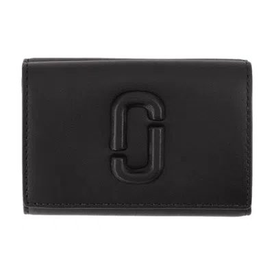 Marc Jacobs The Trifold Wallet In Black