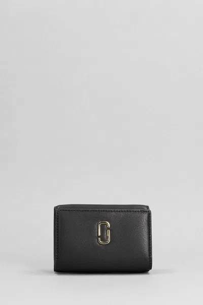 Marc Jacobs The Trifold Wallet In Black