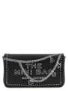 Marc Jacobs The Trompe Loeil Leather Mini Crossbody Bag In Black