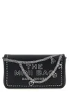 Marc Jacobs The Trompe Loeil Leather Mini Crossbody Bag In Black
