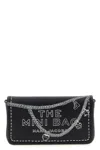 Marc Jacobs The Trompe Loeil Leather Mini Crossbody Bag In Black