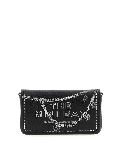 MARC JACOBS THE TROMPE LOEIL LEATHER MINI CROSSBODY BAG