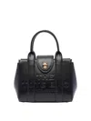 Marc Jacobs The Turnlock Crossbody Tote Bag In Black