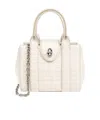 Marc Jacobs The Turnlock Crossbody Tote Bag In White
