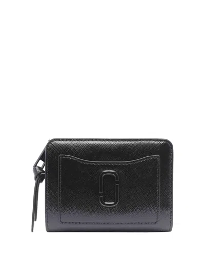 Marc Jacobs The Utility Snapshot Dtm Mini Compact Wallet In Black