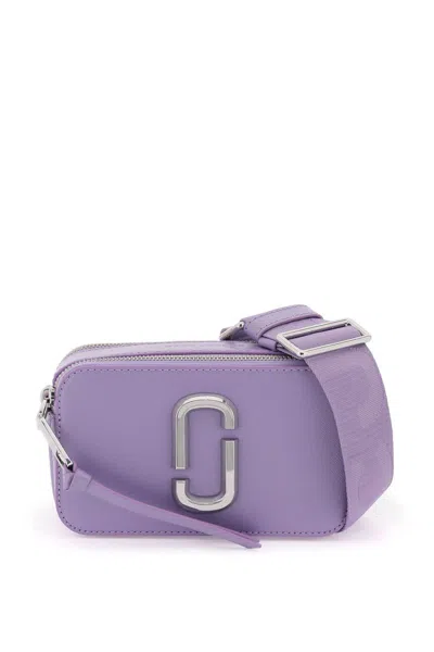 Marc Jacobs The Utility Snapshot Lavender Crossbody Bag In Lilac