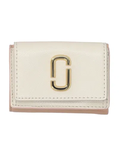 Marc Jacobs Two-tone Leather Wallet In Multi
