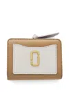 Marc Jacobs The Utility Snapshot Mini Compact Wallet Accessories In Beige