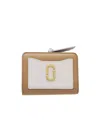 Marc Jacobs The Utility Snapshot Mini Compact Wallet In Brown