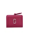 Marc Jacobs The Utility Snapshot Mini Compact Wallet In Burgundy