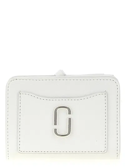 Marc Jacobs The Utility Snapshot Mini Compact Wallets And Card Holders White