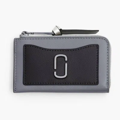 Marc Jacobs The Utility Snapshot Top Zip Multi Wallet In Gray
