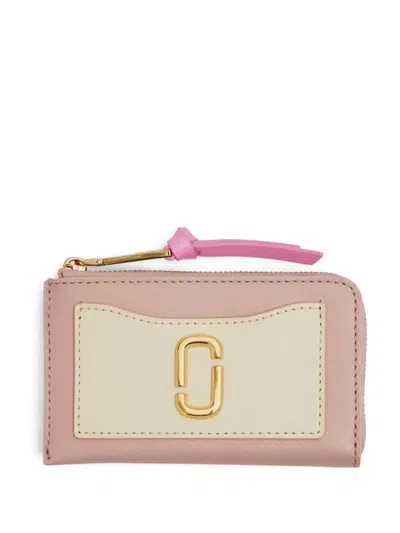 Marc Jacobs The Utility Snapshot Top Zip Multi Wallet In Neutral