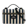 Marc Jacobs Striped Vanity Mini Bag In Multi
