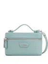 Marc Jacobs The Vanity Leather Crossbody Bag In Blue