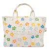 Marc Jacobs The Small Canvas Tote Bag With Flower Print In Neutral