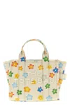 Marc Jacobs The Wild Daisy Canvas Small Tote Hand Bags Multicolor In Multi