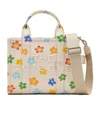 Marc Jacobs The Wild Daisy Small Tote Bag In White