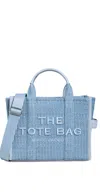 Marc Jacobs The Woven Medium Tote Bag Pale Blue