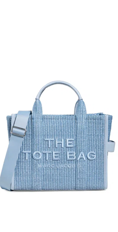 Marc Jacobs The Woven Medium Tote Bag Pale Blue