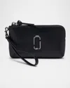 Marc Jacobs The Wristlet In Leather In Black