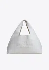 Marc Jacobs The Xl Sack Leather Shoulder Bag In White