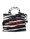 Marc Jacobs Zebra Canvas Medium Tote Bag