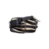 Marc Jacobs The Zebra Haircalf Snapshot Bag In Black
