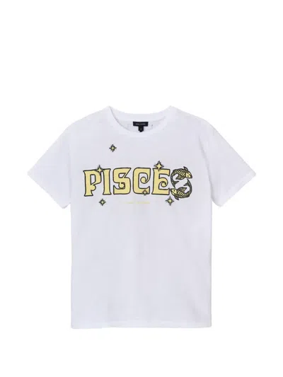Marc Jacobs Zodiac Pisces-print T-shirt In White