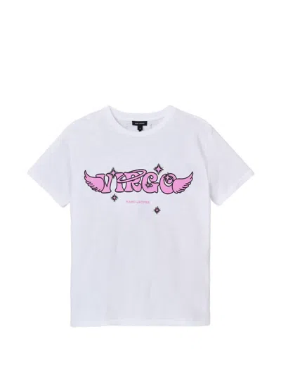 Marc Jacobs Zodiac Print-detail T-shirt In White