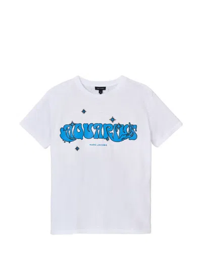Marc Jacobs Zodiac Round-neck T-shirt In White
