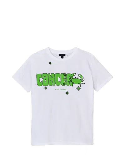 Marc Jacobs Zodiac Round-neck T-shirt In White