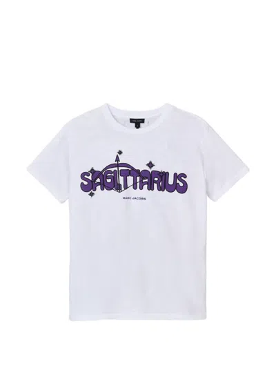 Marc Jacobs Zodiac Round-neck T-shirt In White