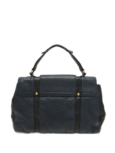 Pre-owned Marc Jacobs Thompson Leather Tote Bag In Blue