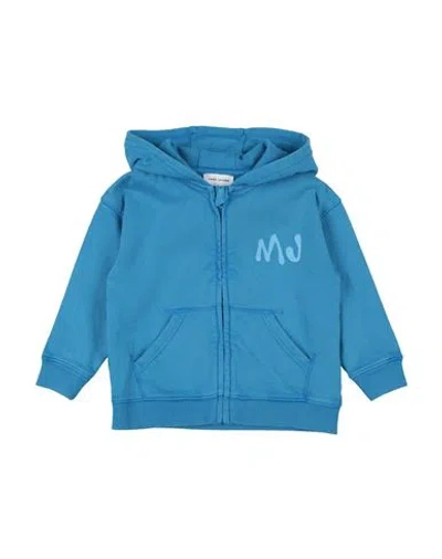 Marc Jacobs Babies'  Toddler Boy Sweatshirt Azure Size 5 Cotton, Elastane