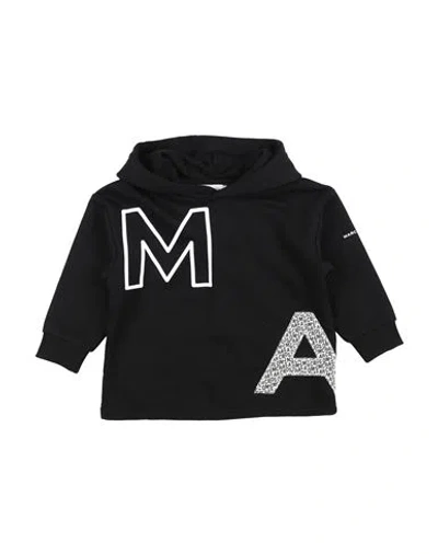 Marc Jacobs Babies'  Toddler Boy Sweatshirt Black Size 5 Cotton, Polyester In Blue