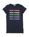 MARC JACOBS MARC JACOBS TODDLER BOY T-SHIRT MIDNIGHT BLUE SIZE 5 COTTON