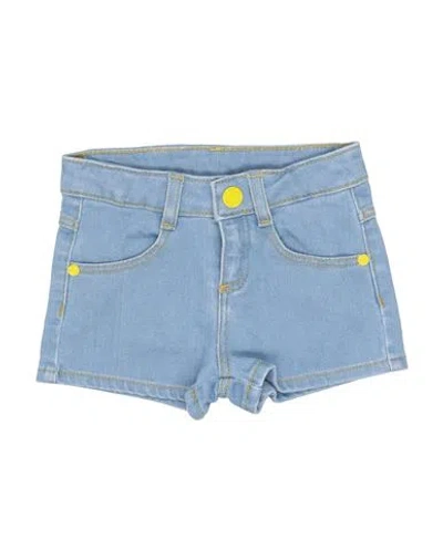 Marc Jacobs Babies'  Toddler Girl Denim Shorts Blue Size 5 Cotton, Elastane