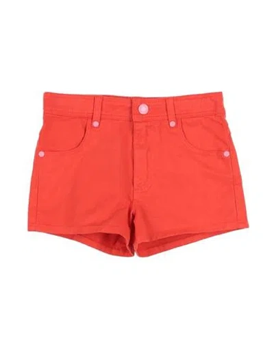 Marc Jacobs Babies'  Toddler Girl Shorts & Bermuda Shorts Tomato Red Size 5 Cotton, Elastane