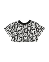 Marc Jacobs Toddler Girl T-shirt Black Size 5 Cotton In Black